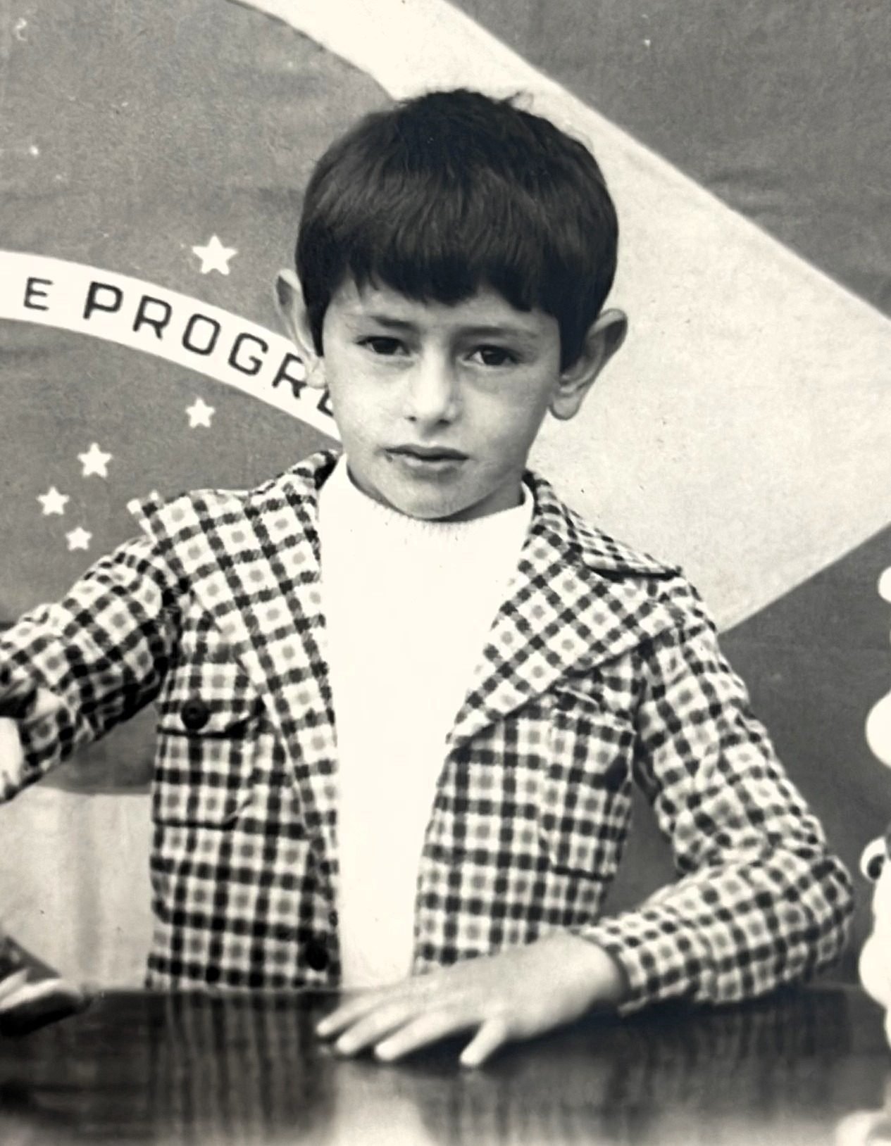 Everaldo quando criança